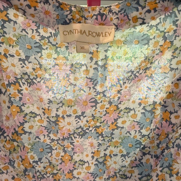 Cynthia Rowley Multicolor Floral Top - Picture 3 of 6